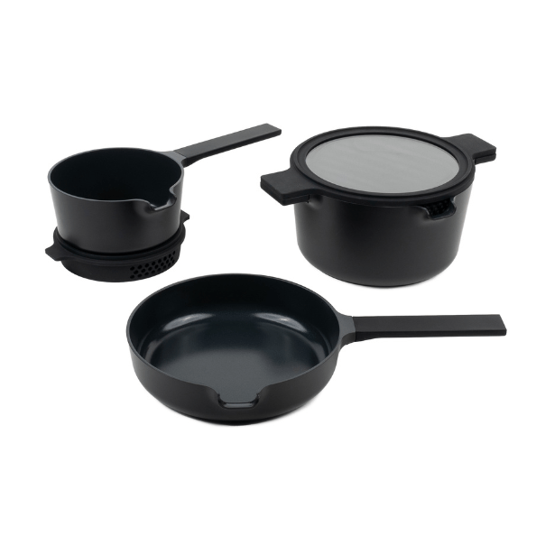 Neat 5 - Piece Nesting Cookware Set - Alva Cookware